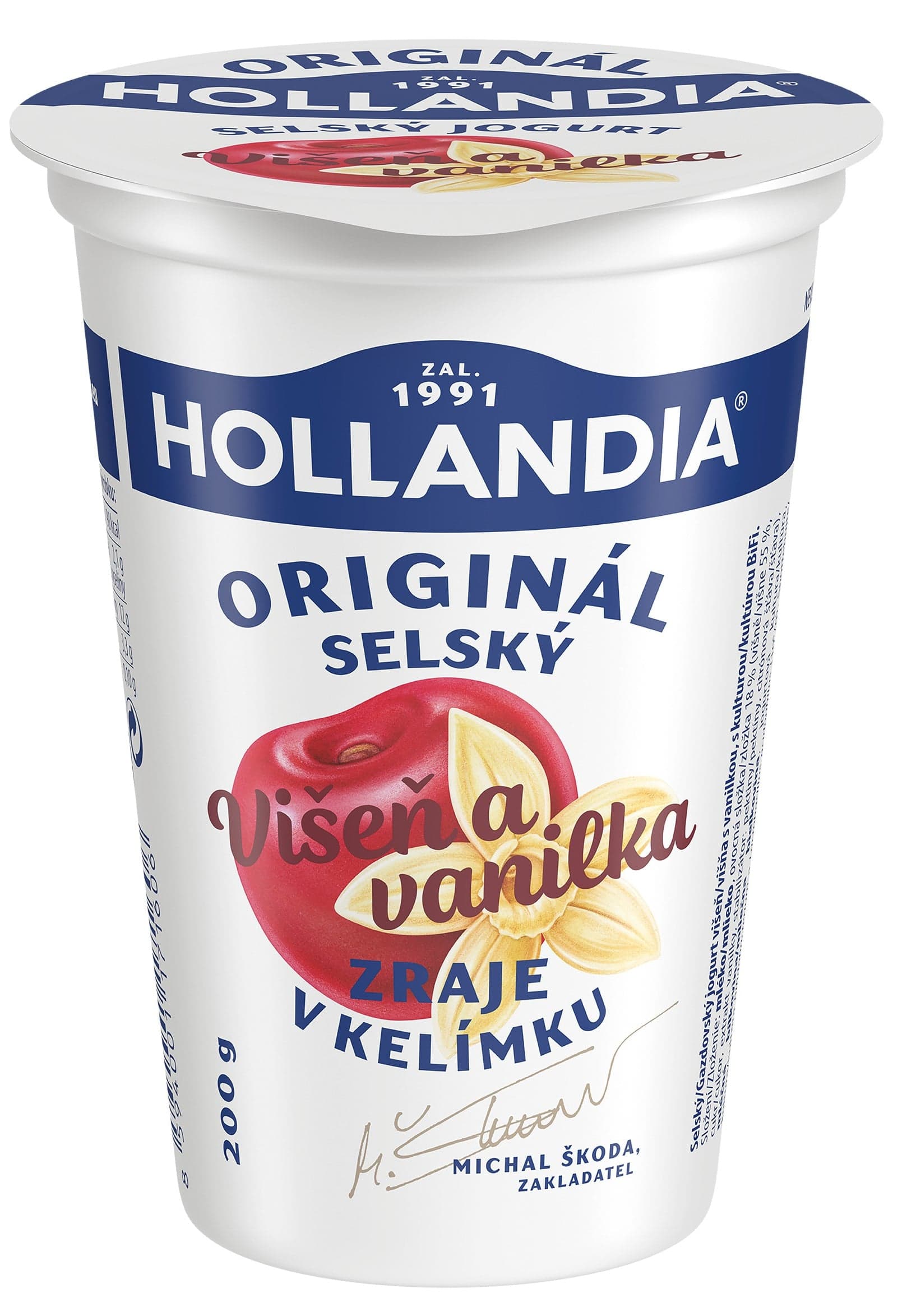 Hollandia Selský jogurt višeň-vanilka