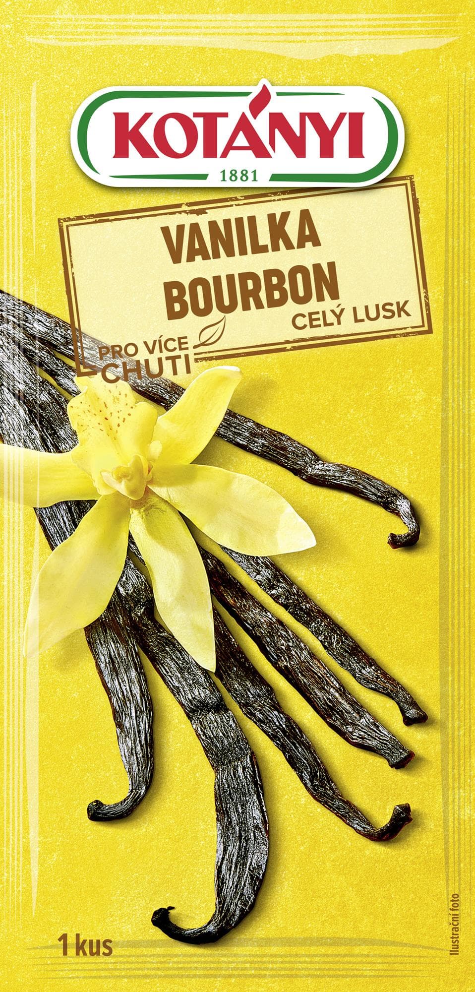 Kotányi Vanilka Bourbon celý lusk