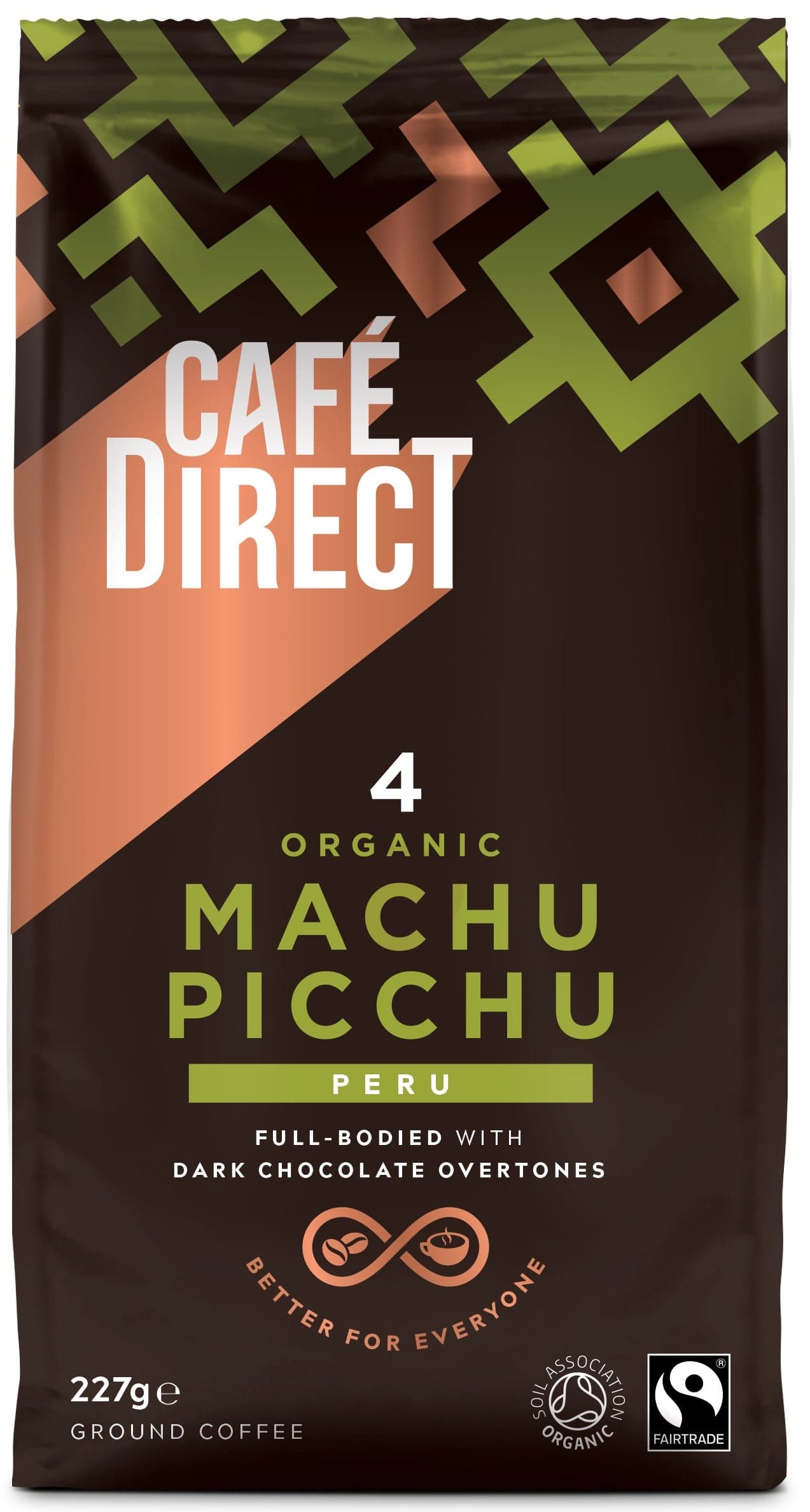 Cafédirect BIO Machu Picchu SCA 82 mletá káva