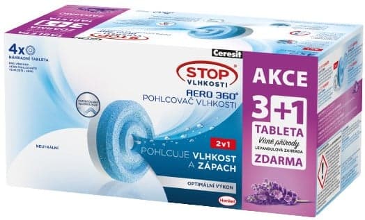 Ceresit Tablety do pohlcovače vlhkosti levandule
