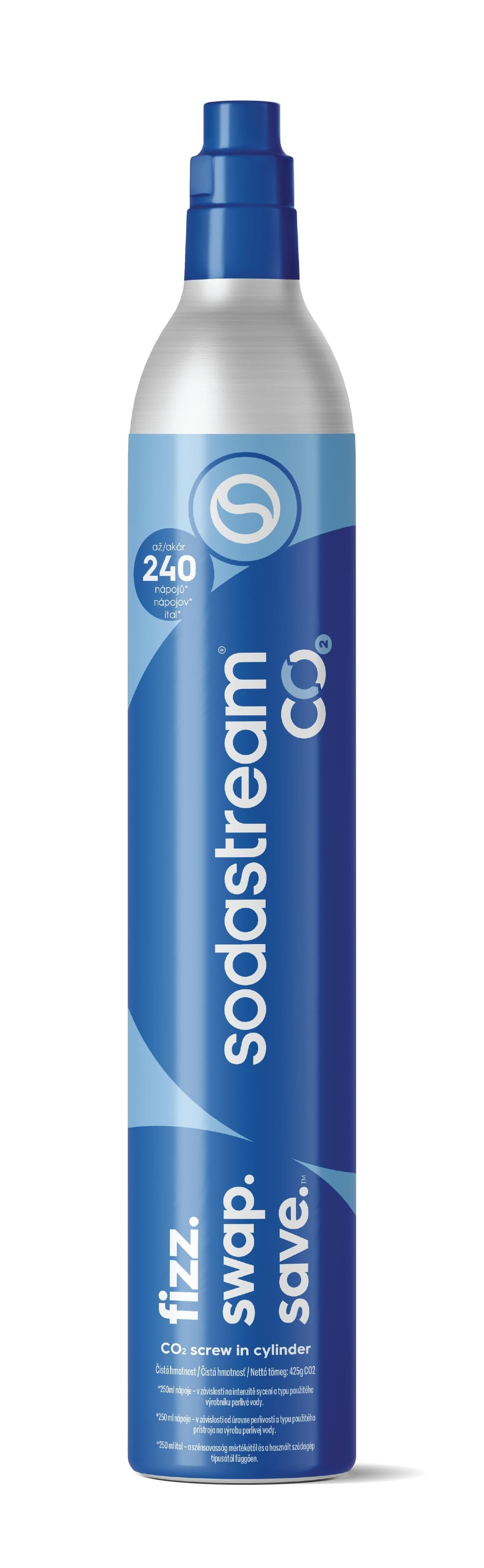 Sodastream bombička + CO2 samostatná