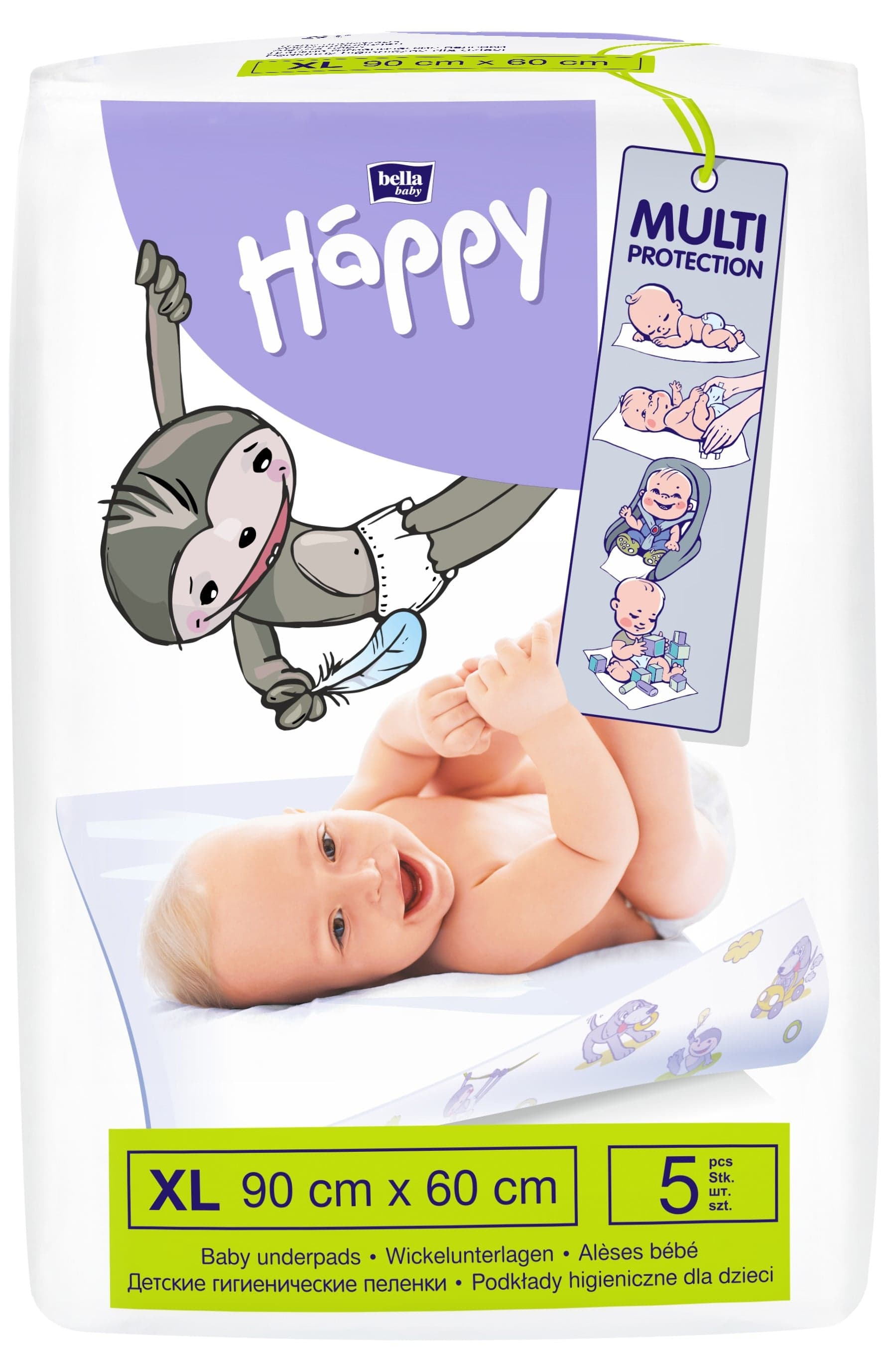 Bella Baby Happy Dětské podložky 60×90 cm