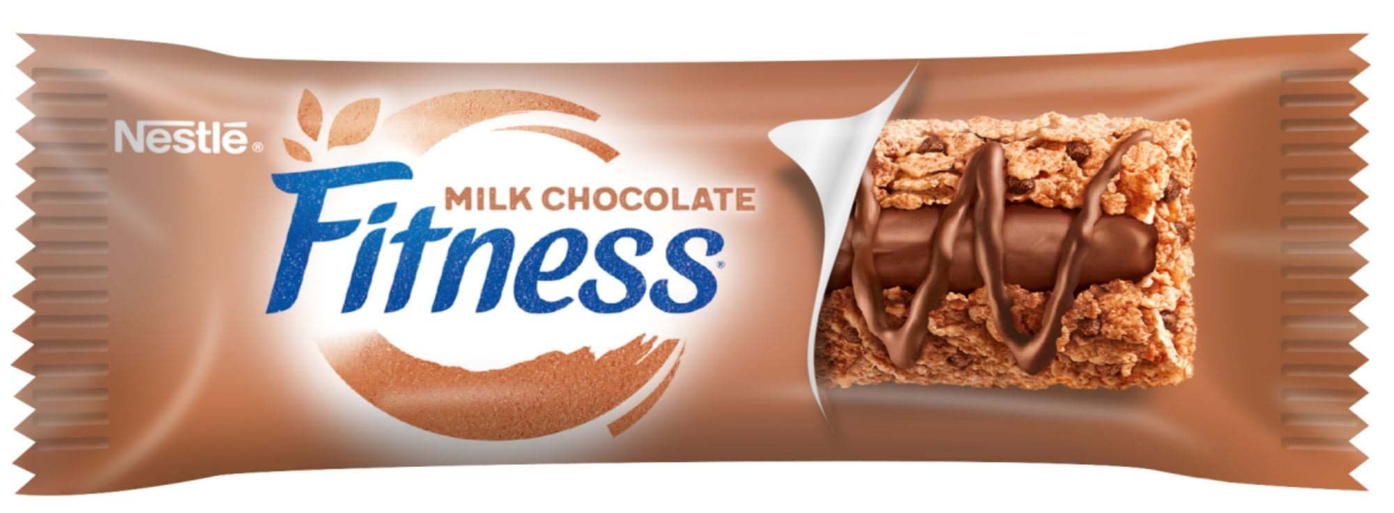 Nestlé Fitness Delice Mléčná čokoláda cereální tyčinka