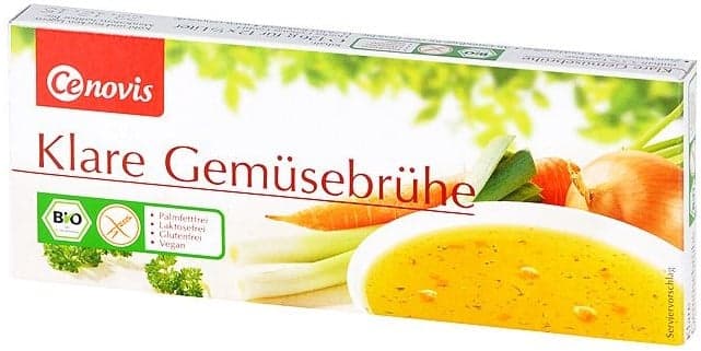 Cenovis BIO Bujon zeleninový kostky bezlepkový 6l (12x10,5g)