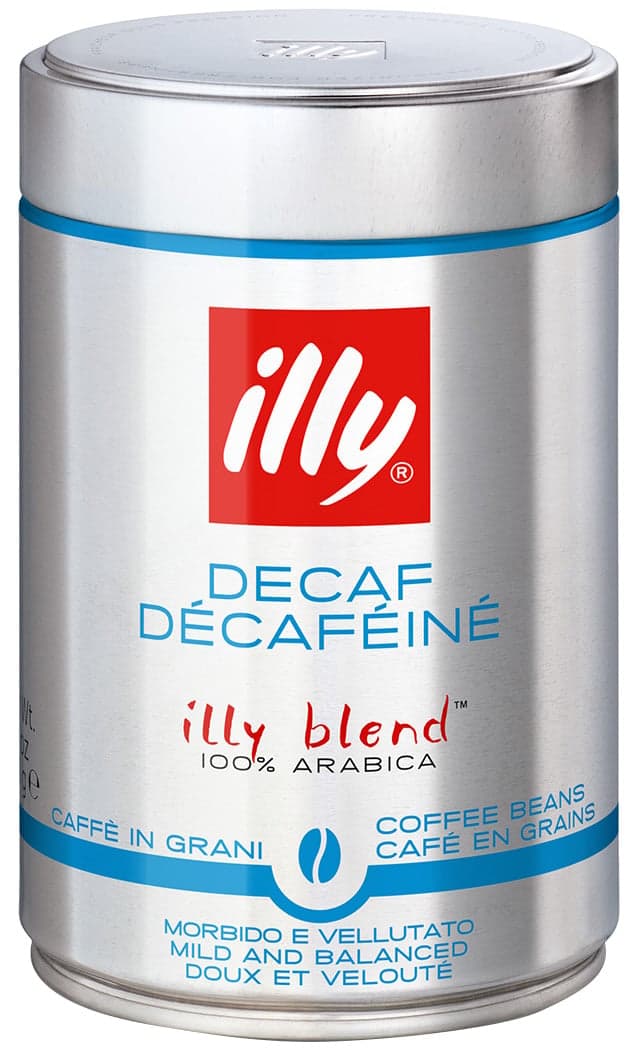 illy Zrnková káva bez kofeinu