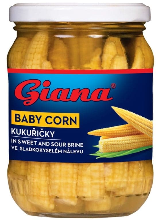 Giana Kukuřičky ve sladkokyselém nálevu