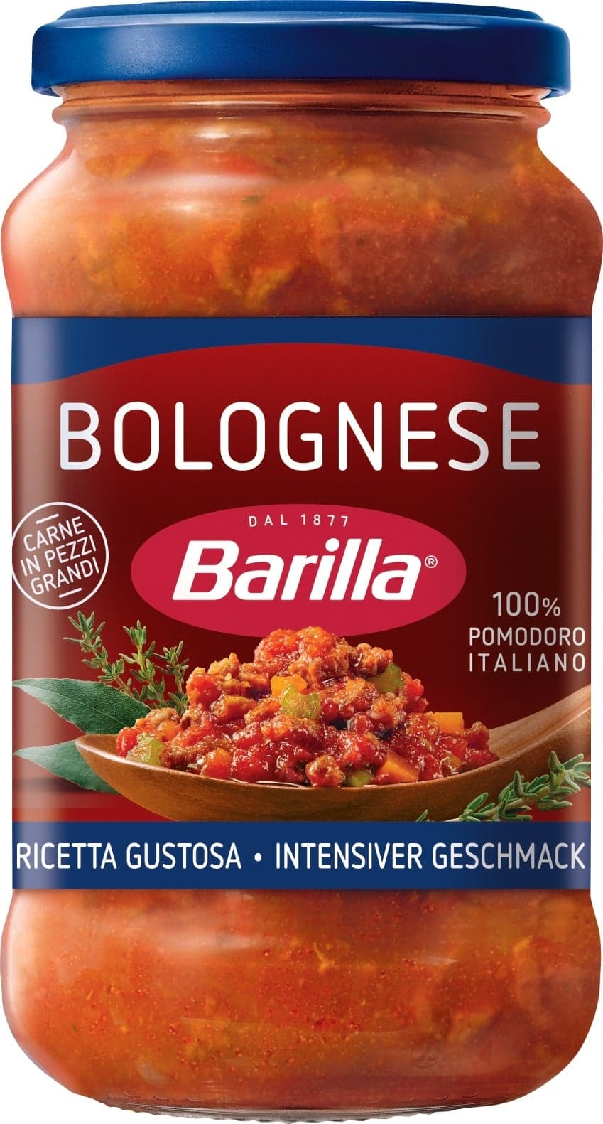 Barilla Bolognese rajčatová omáčka s hovězím a vepřovým masem