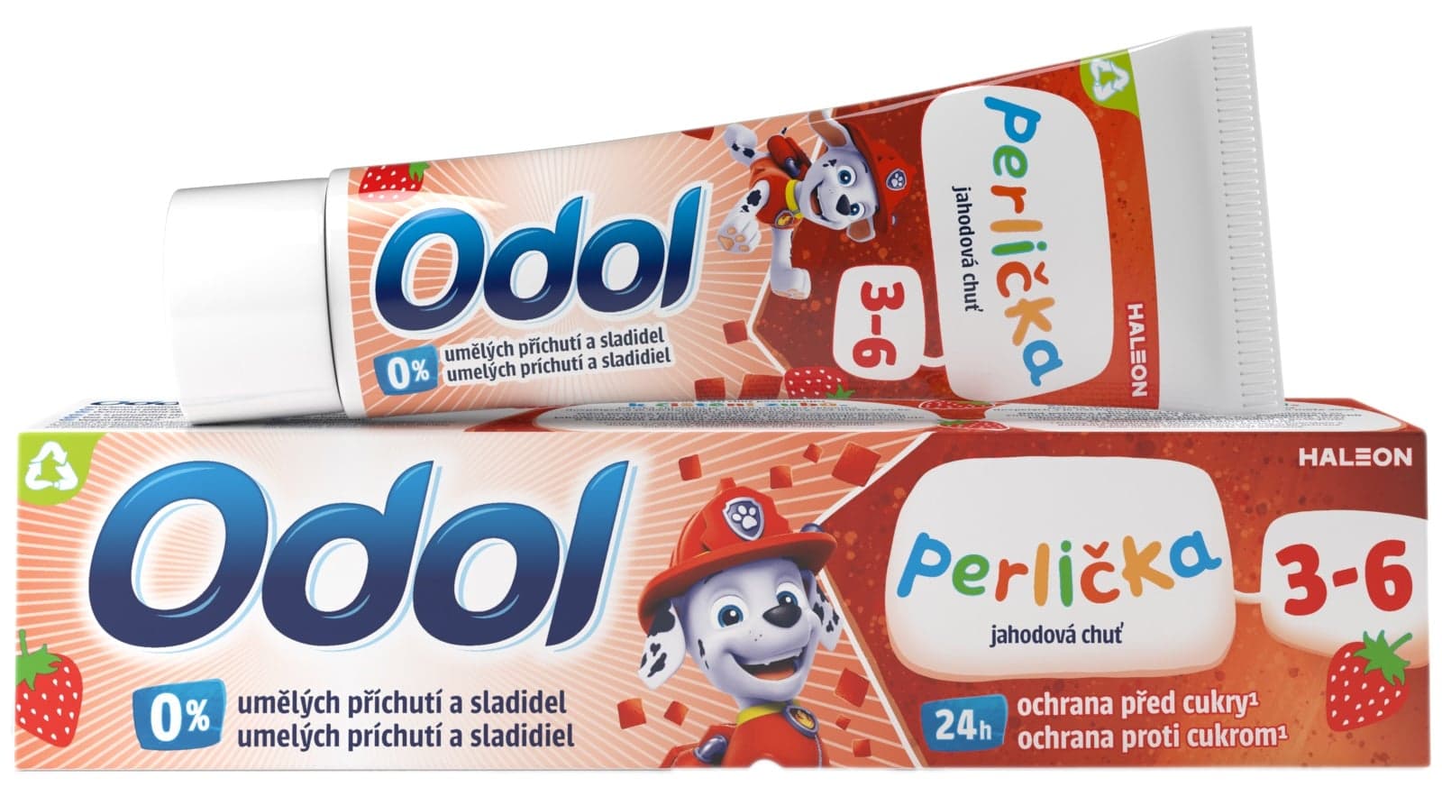 Odol Perlička dětská zubní pasta jahoda 3+