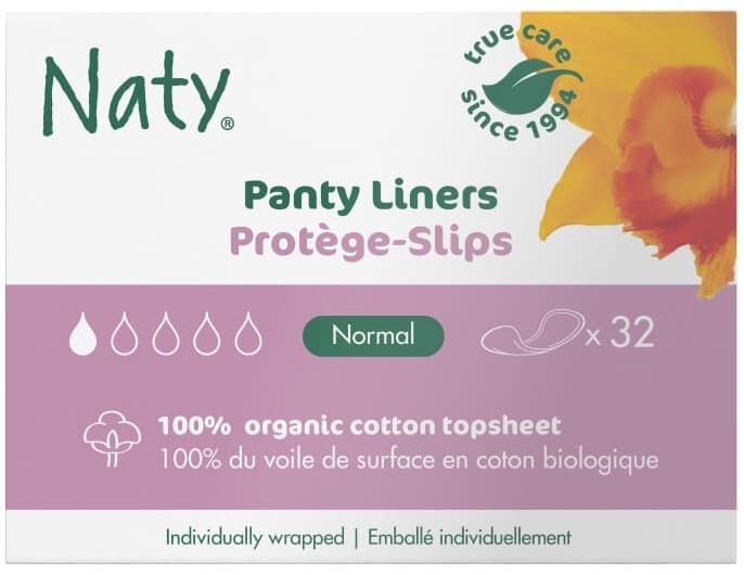 Naty ECO slipové vložky normal