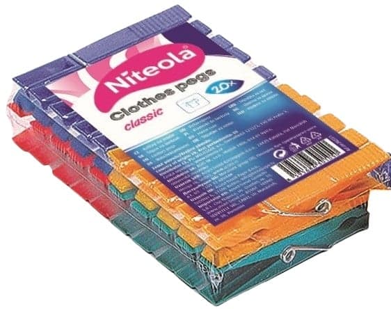Niteola Klasické kolíčky na prádlo
