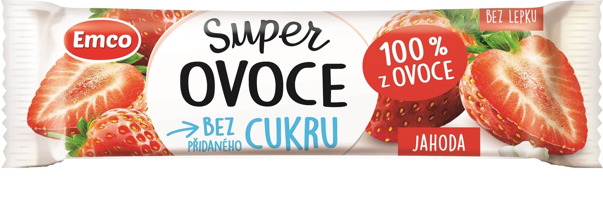 Emco-Tyčinka Super ovoce Jahoda