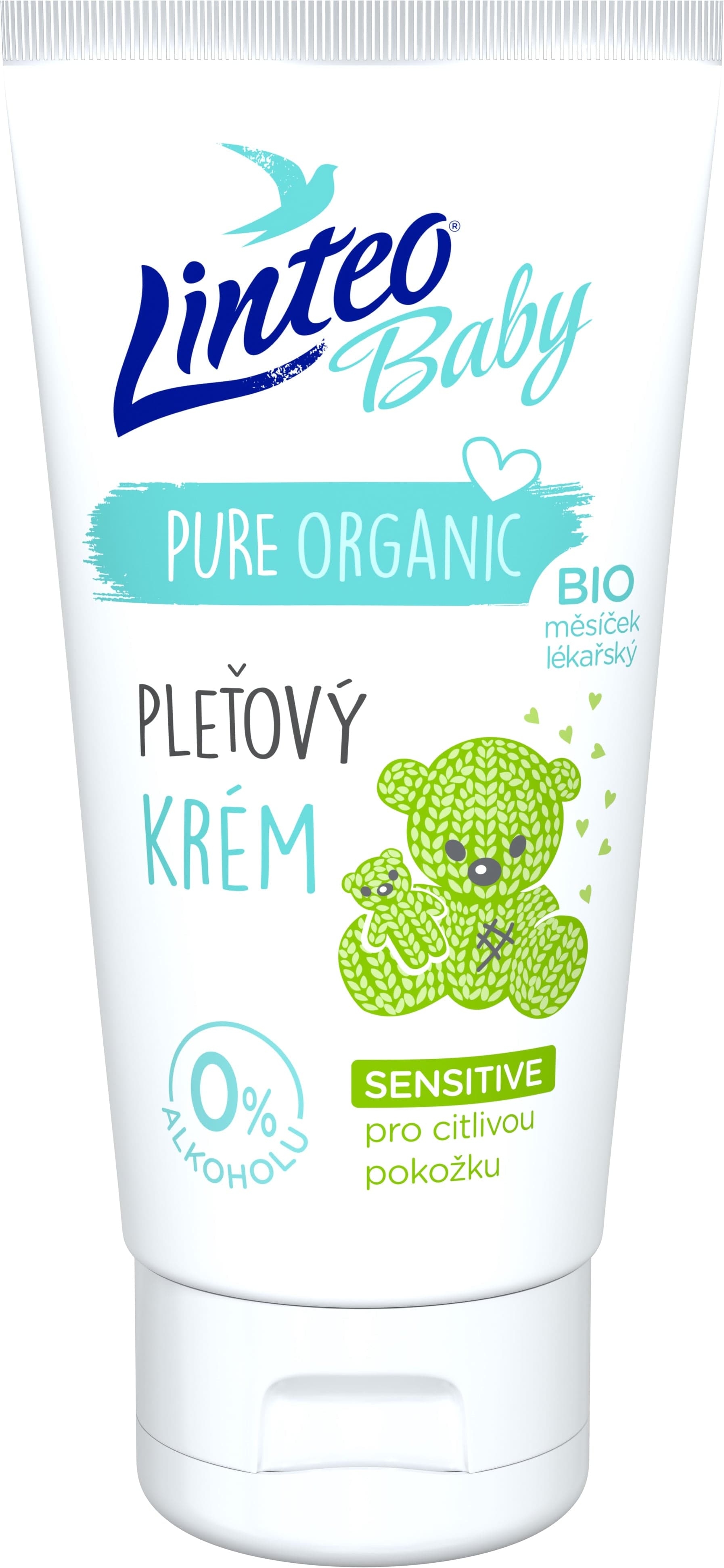 Linteo Baby pleťový krém s BIO měsíčkem lékařským