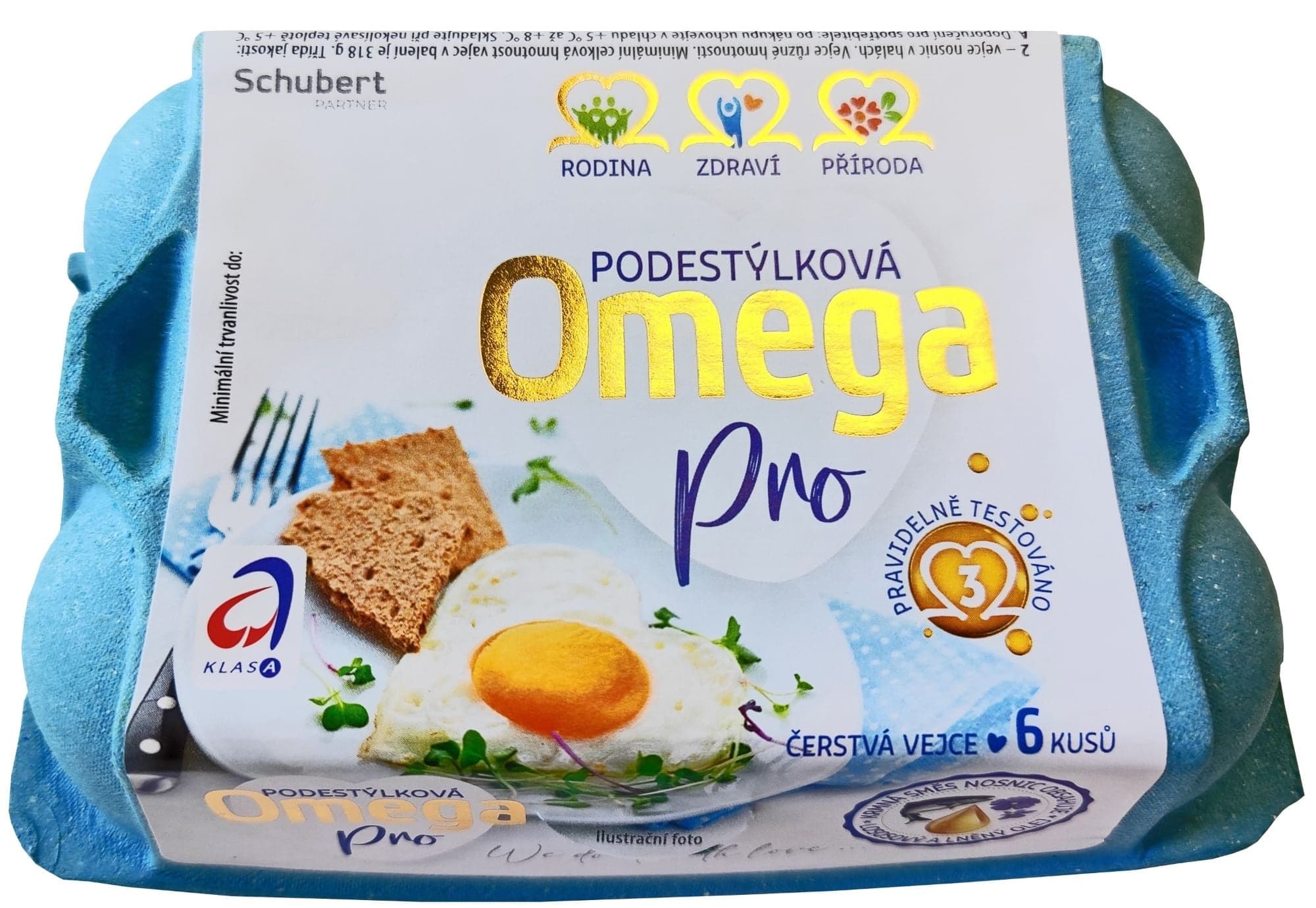 Schubert Podestýlková Omega Pro vejce