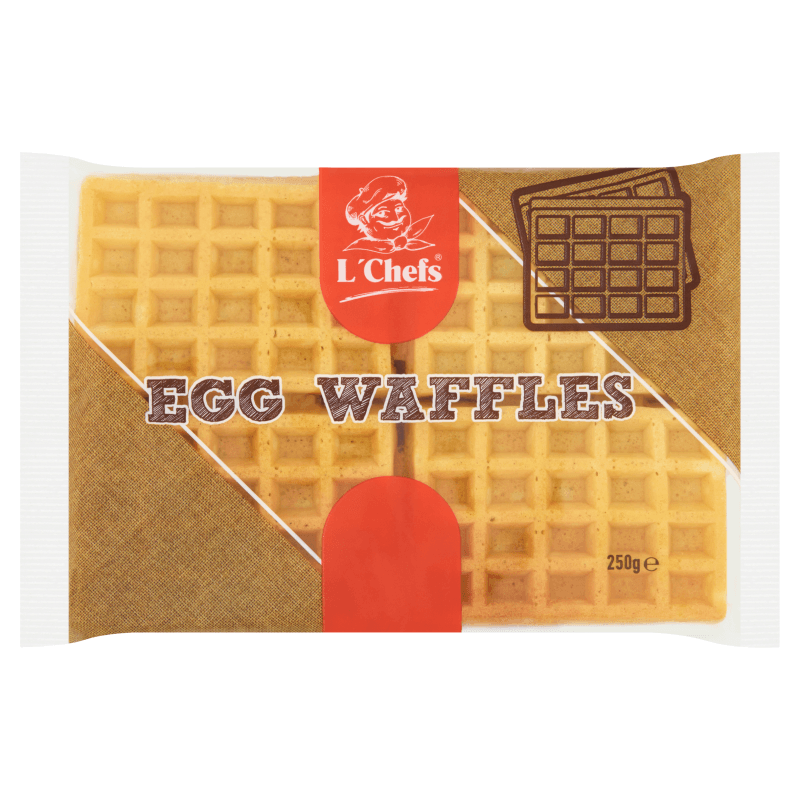 L’Chefs vaječné wafle