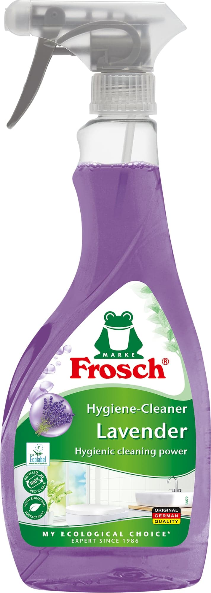 Frosch Čistič na koupelny a toalety s levandulí