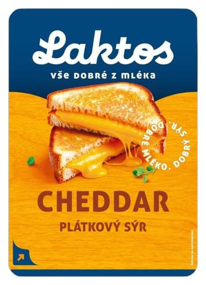 Laktos Cheddar 50% plátky
