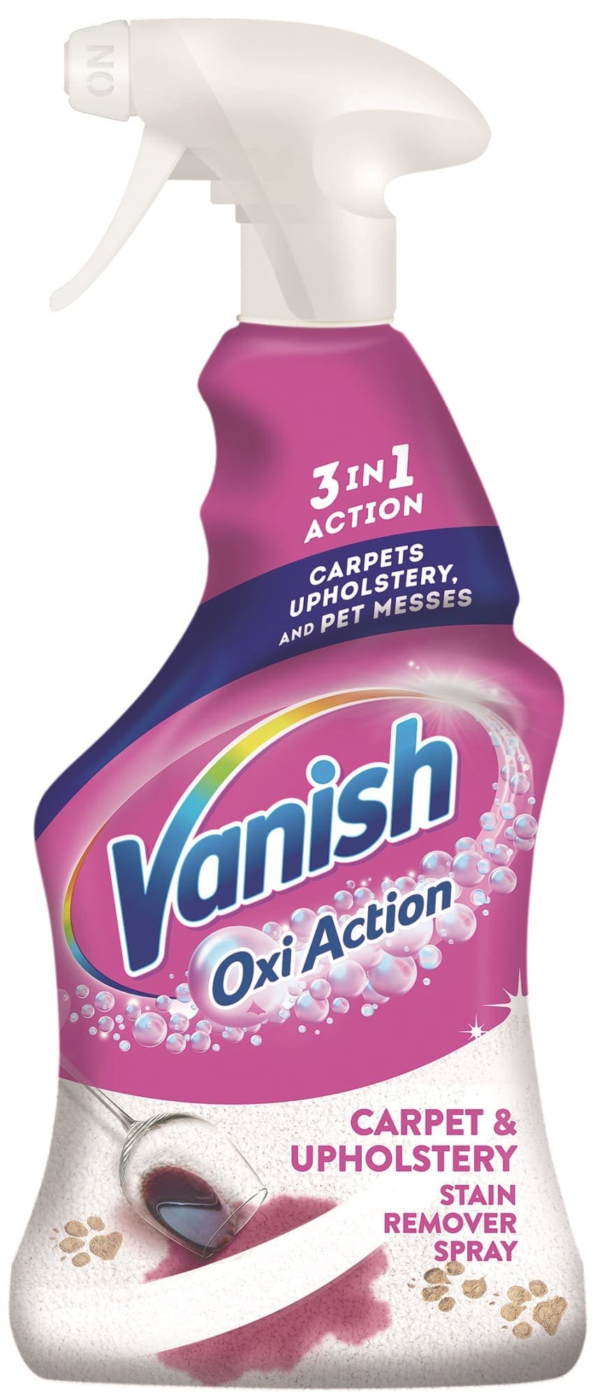 Vanish Oxi Action powerspray na textil