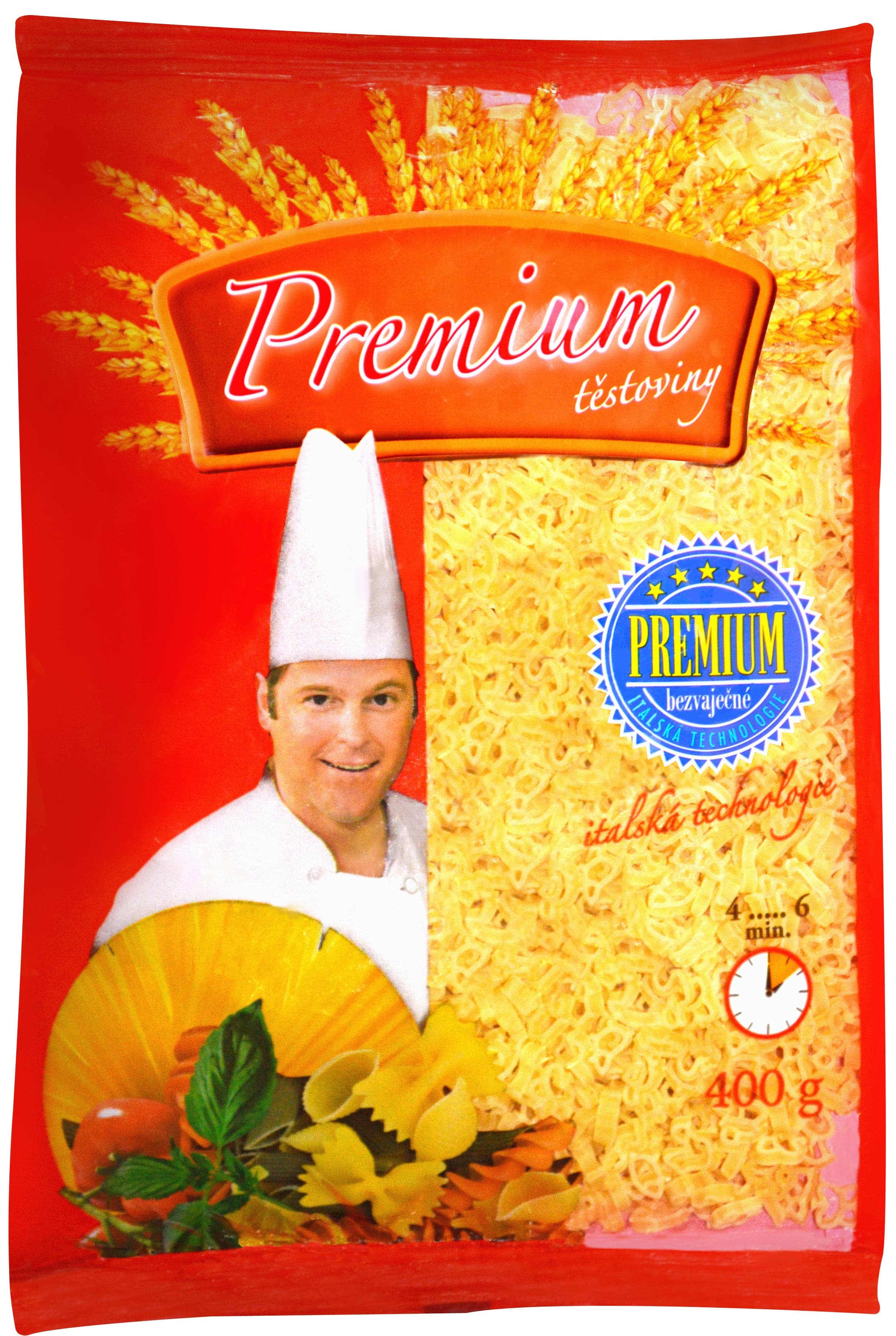 Polévkové těstoviny pro děti
