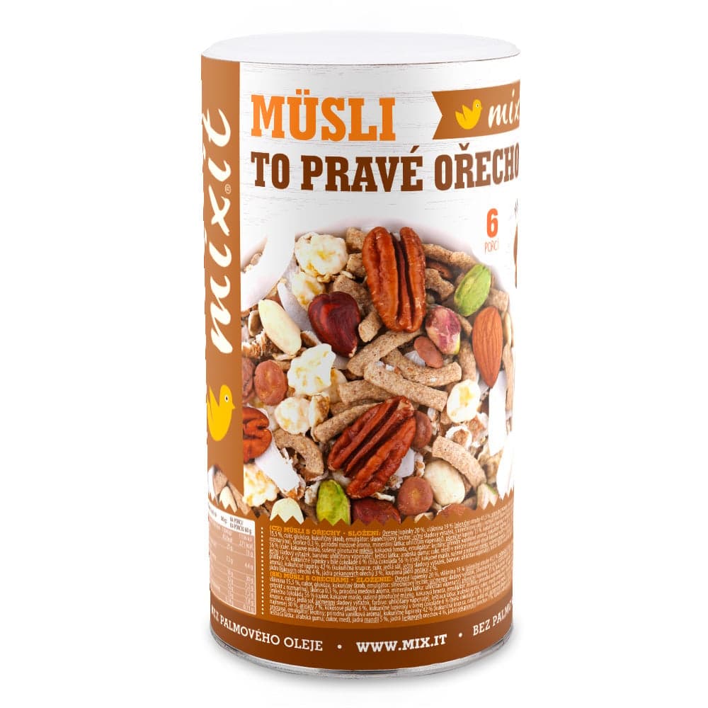 Mixit müsli To pravé ořechové