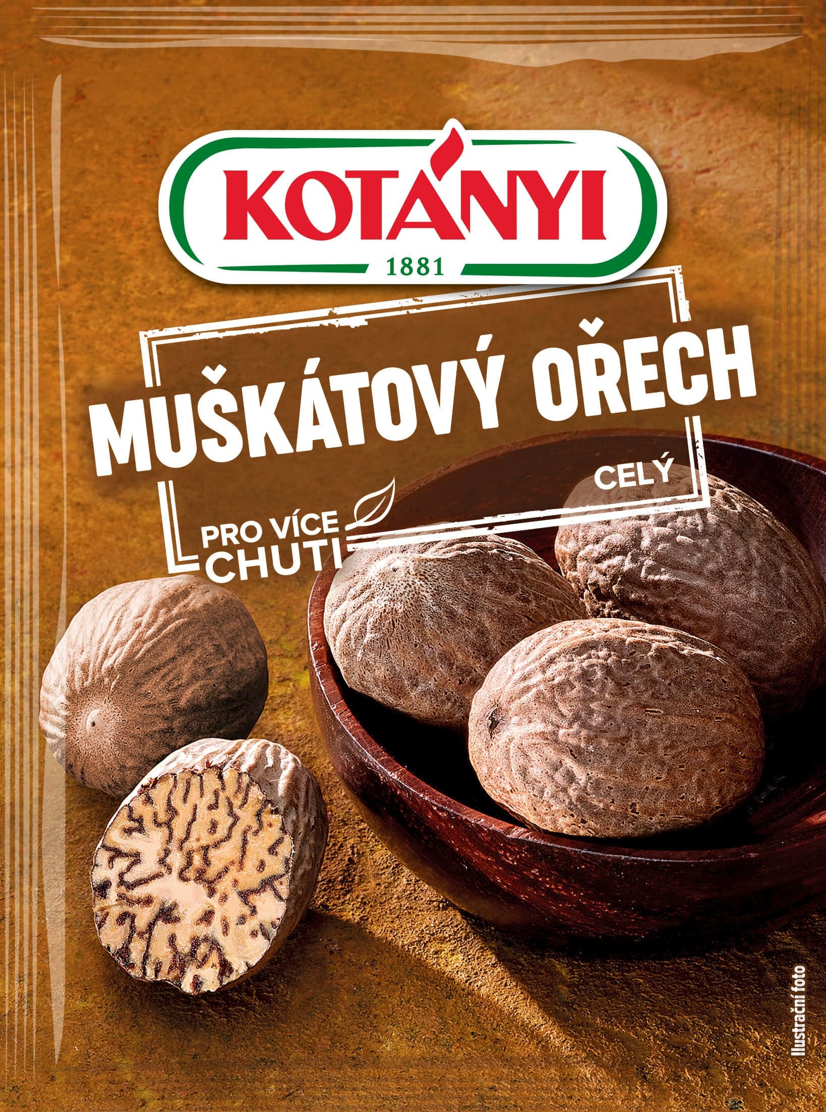 Kotányi Muškátový ořech celý