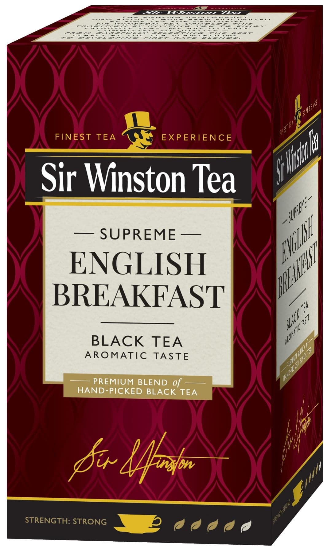 Sir Winston Tea Supreme English Breakfast černý čaj