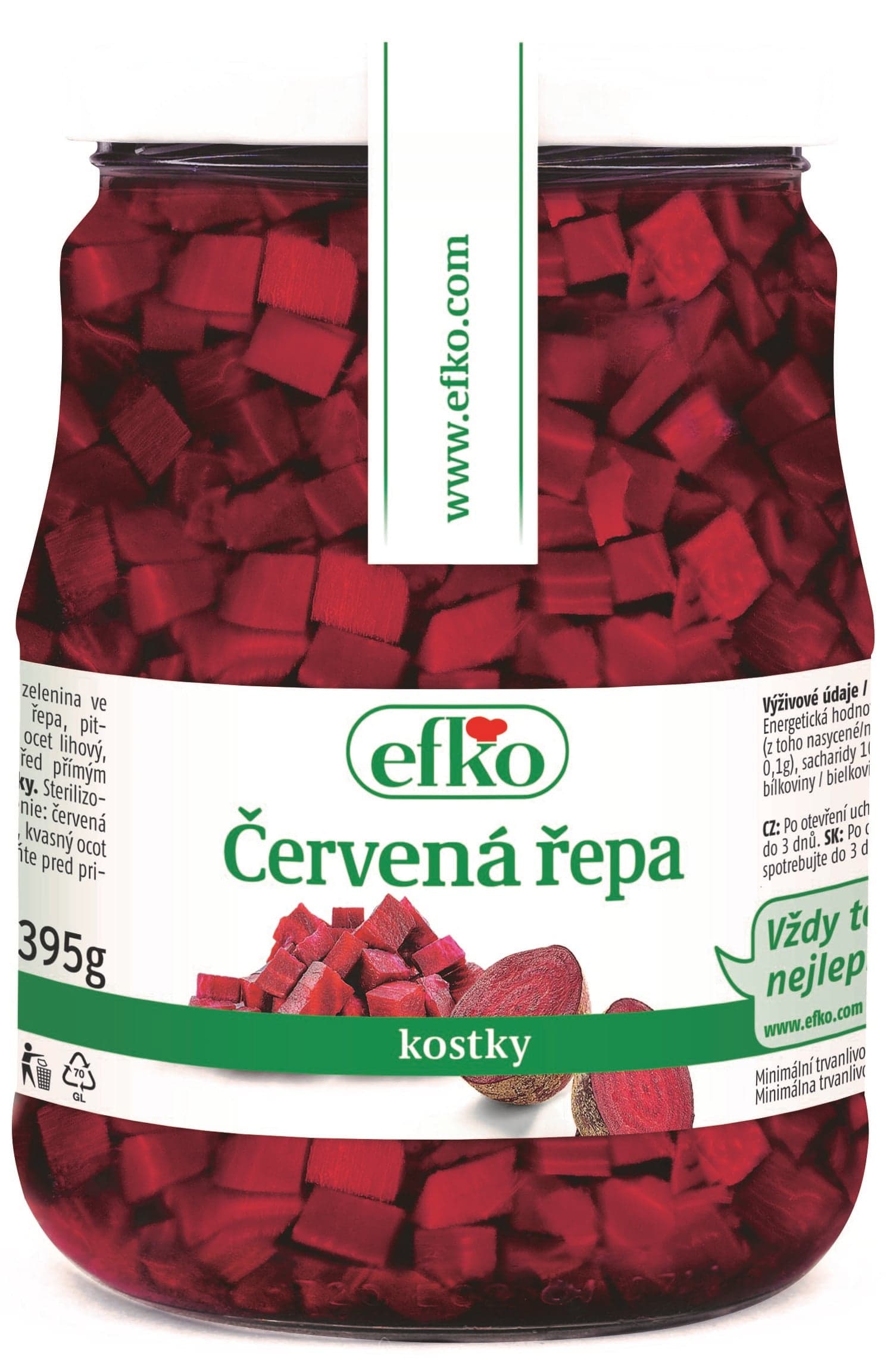 Efko Červená řepa kostky
