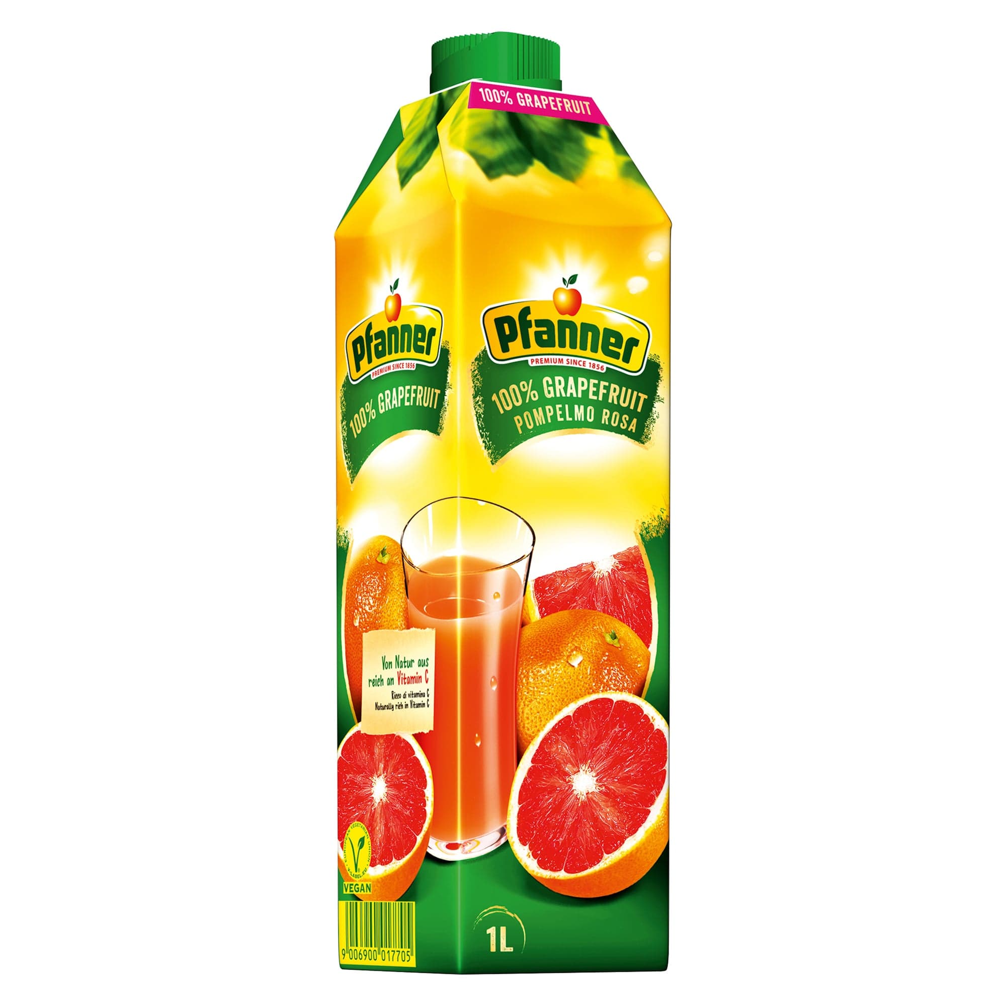 Pfanner Džus růžový grapefruit 100%