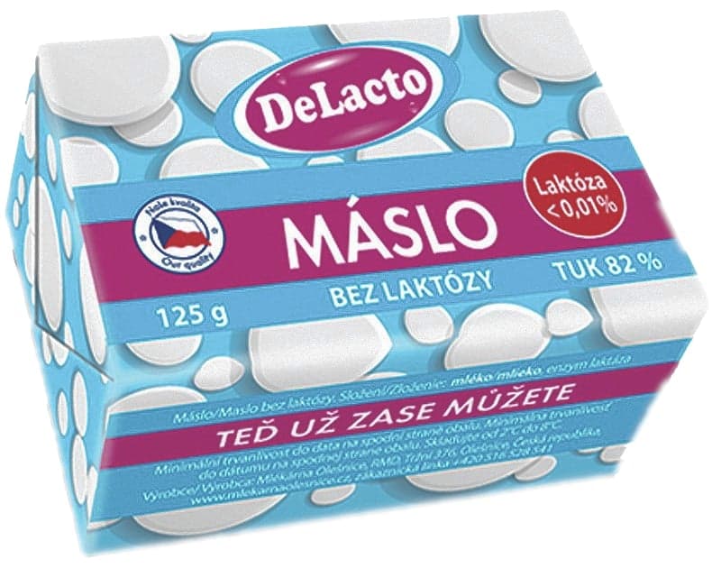 Delacto Máslo se sníženým obsahem laktózy