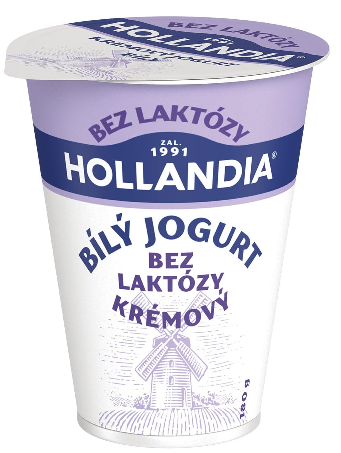 Hollandia Krémový jogurt bílý 0,01% laktózy