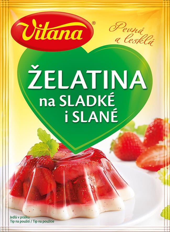 Vitana Jedlá želatina na sladké i slané v prášku