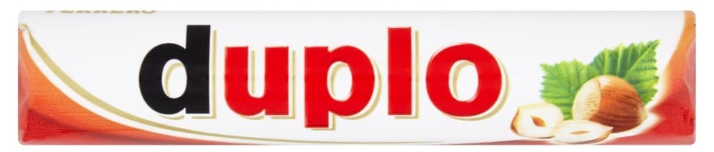 Ferrero Duplo Oplatka s polevou z mléčné čokolády a lískooříškovou náplní