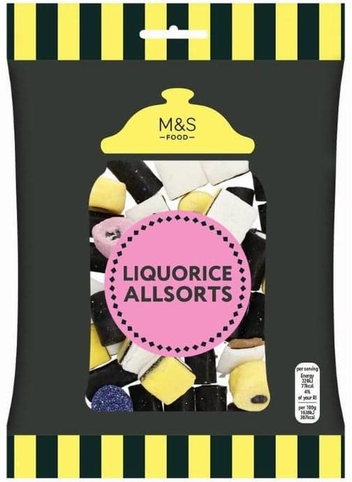 Marks & Spencer Lékořicové bonbóny směs