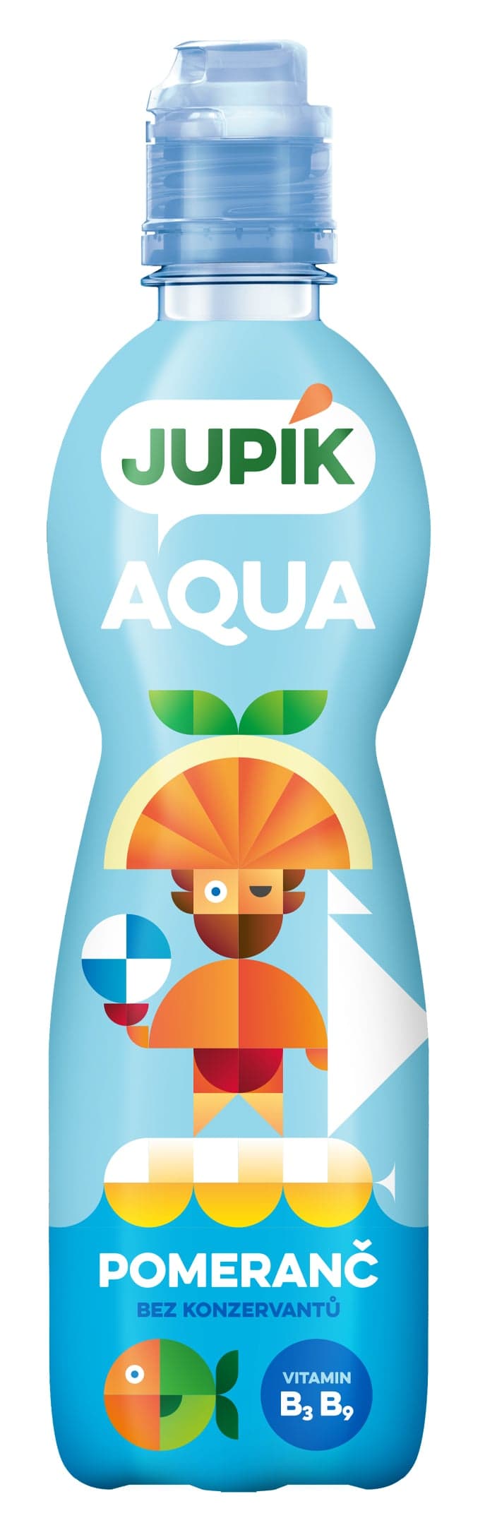 Jupík Aqua sport pomeranč