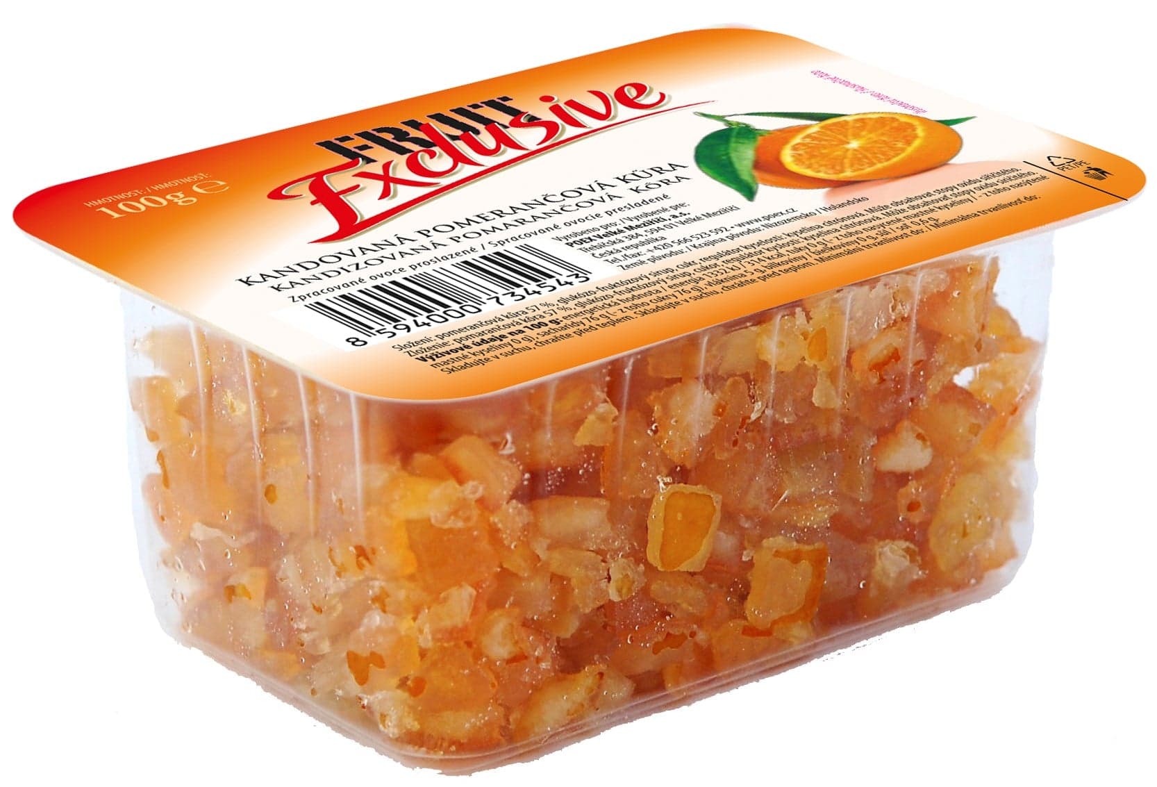 Poex Kandovaná pomerančová kůra