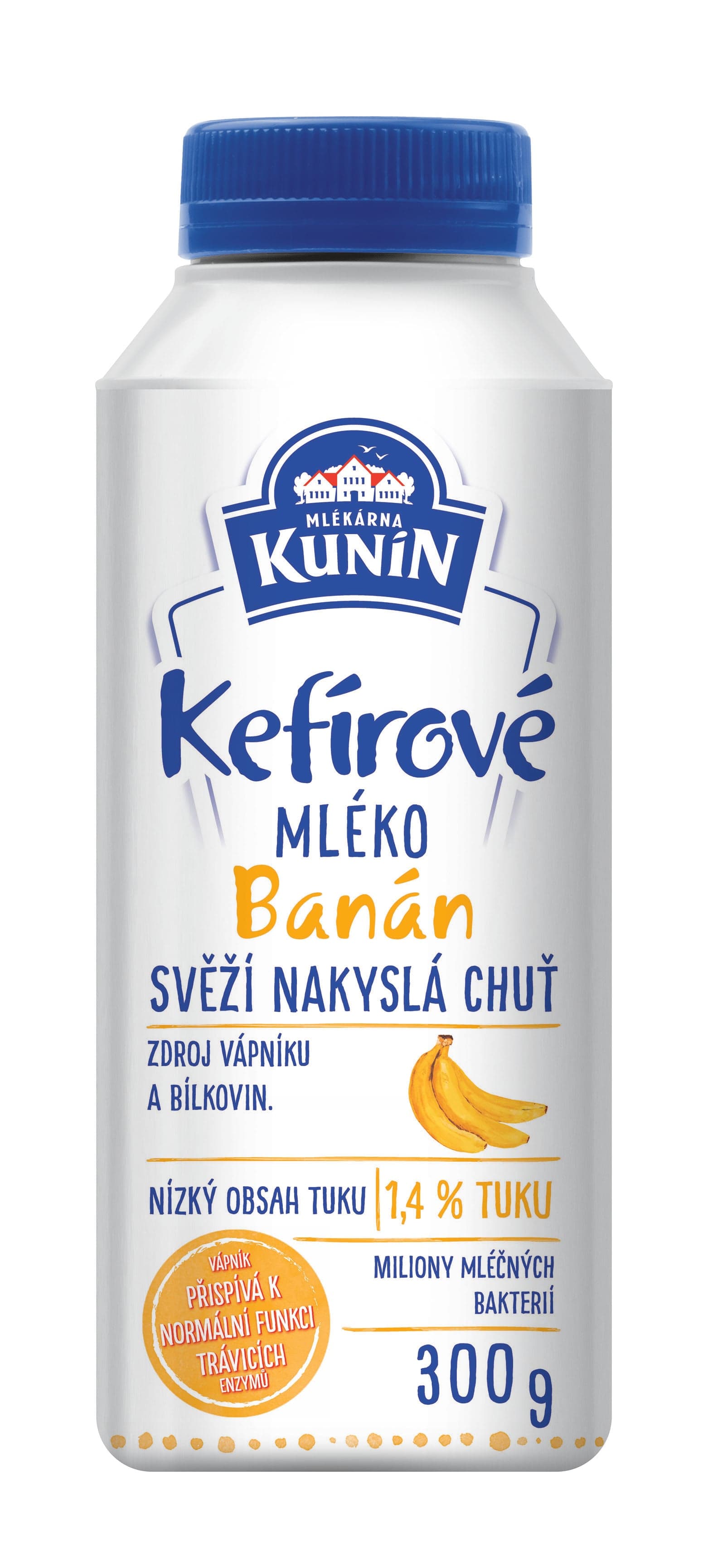 Mlékárna Kunín Kefírové mléko banán