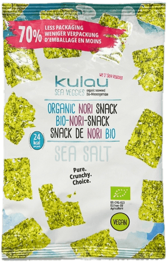 Kulau BIO NORI Snack z mořských řas