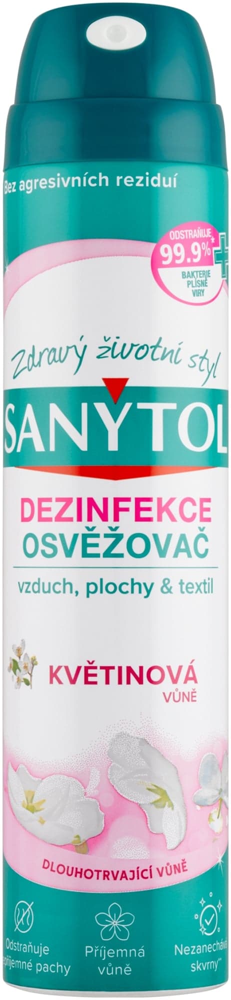 Sanytol Dezinfekce osvěžovač svěží květinová vůně