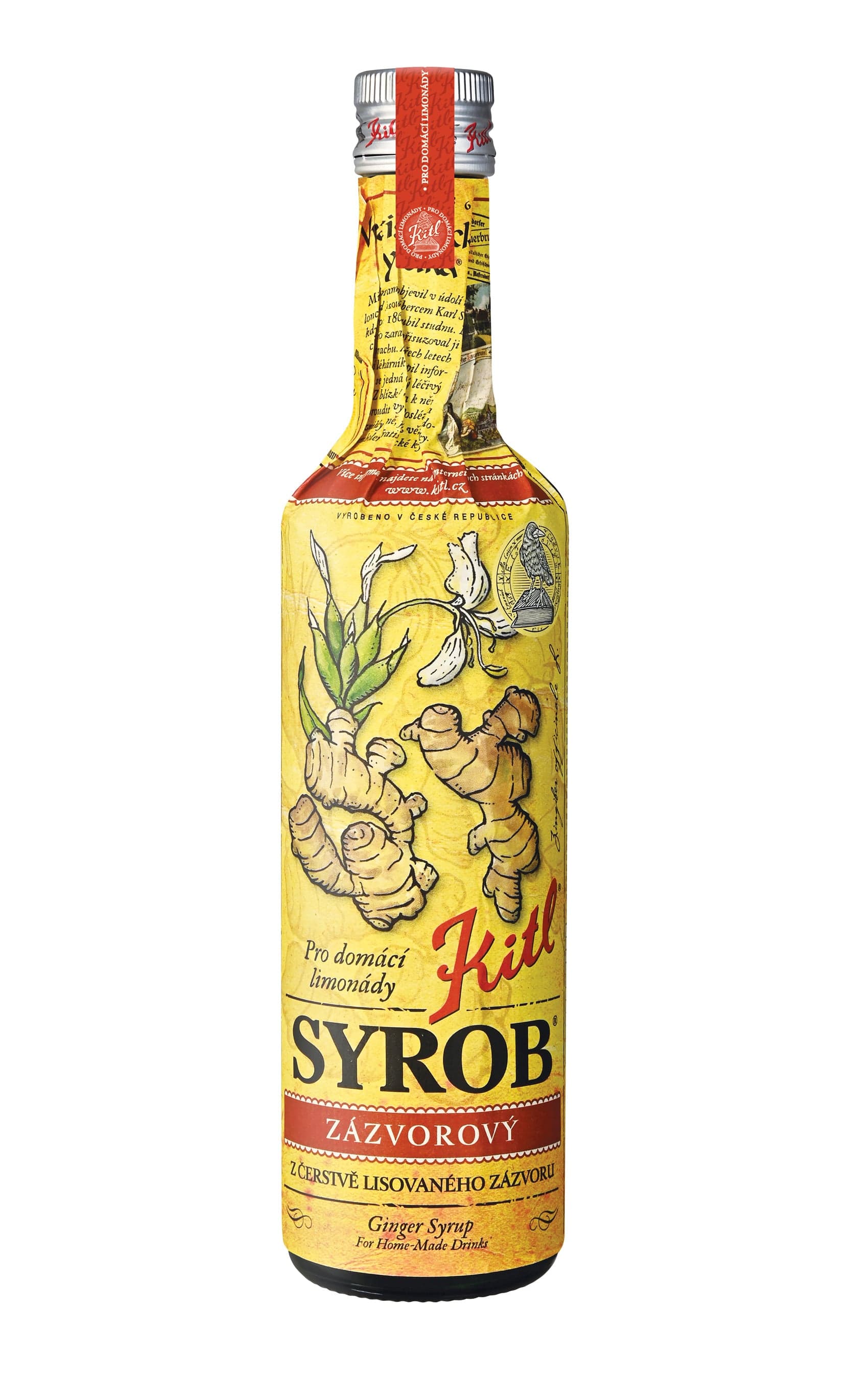 Kitl Syrob Zázvorový sklo