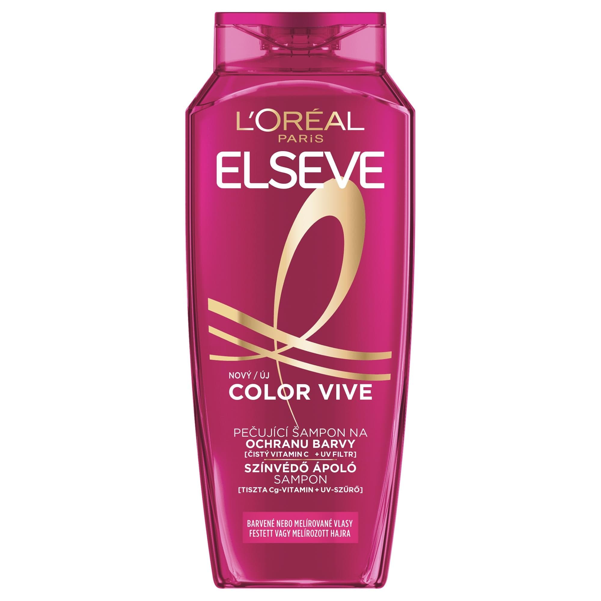 L'Oréal Elseve Color-Vive šampon s ochrannou péčí na barvené vlasy