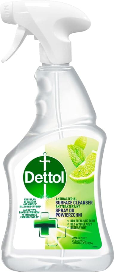 Dettol Antibakteriální sprej na povrchy limetka a máta