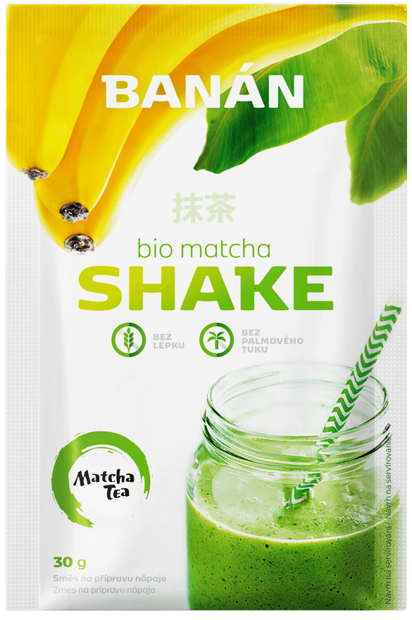 Matcha Tea BIO Matcha Shake Banán