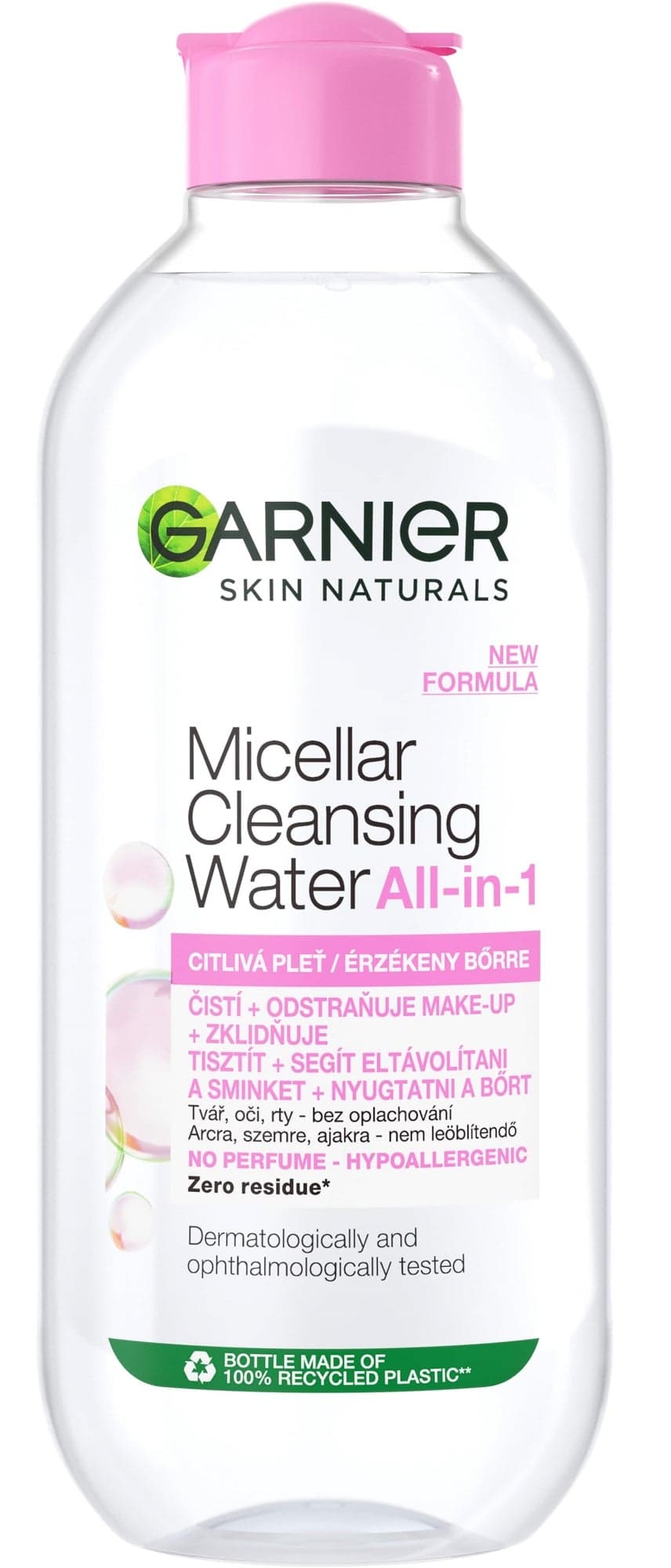 Garnier Skin Naturals Micelární voda pro citlivou pleť 3v1