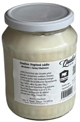 Qualivo Vepřové sádlo škvařené