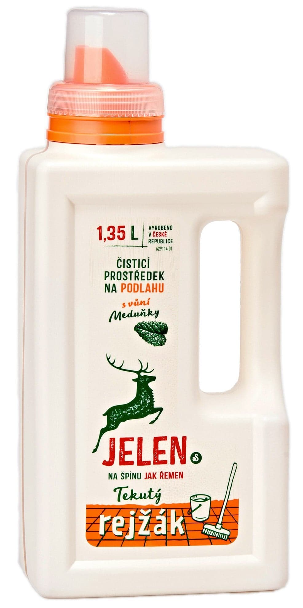 Jelen Tekutý rejžák meduňka čistič na podlahy
