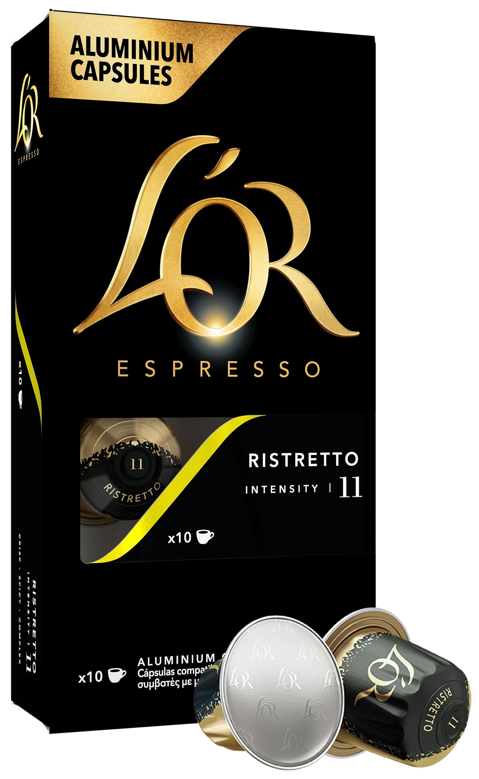 L'OR Ristretto 11 kapsle pro kávovary Nespresso Original