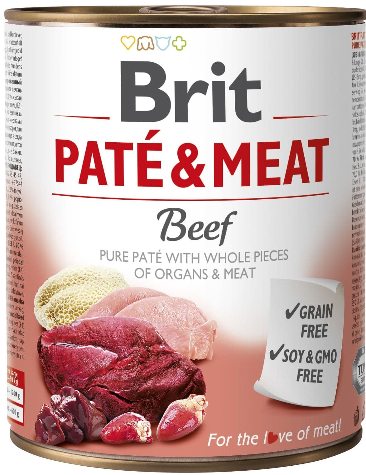 Brit Paté & Meat Beef pro psy