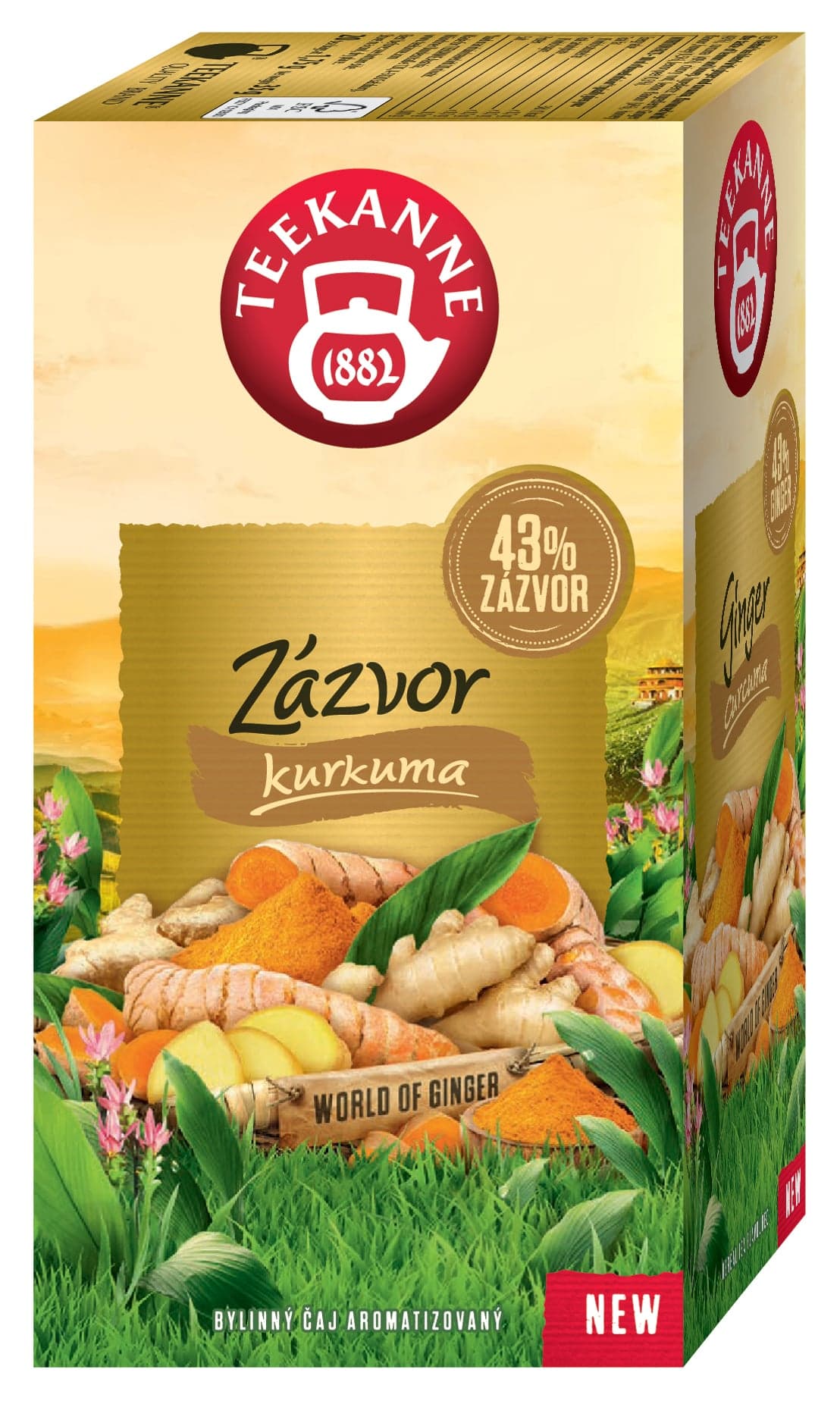 Teekanne Zázvor Kurkuma