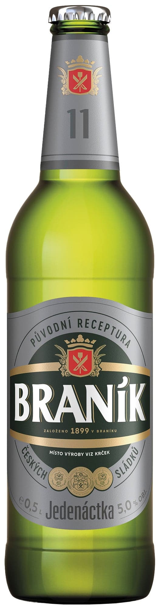 Braník Jedenáctka pivo ležák světlý
