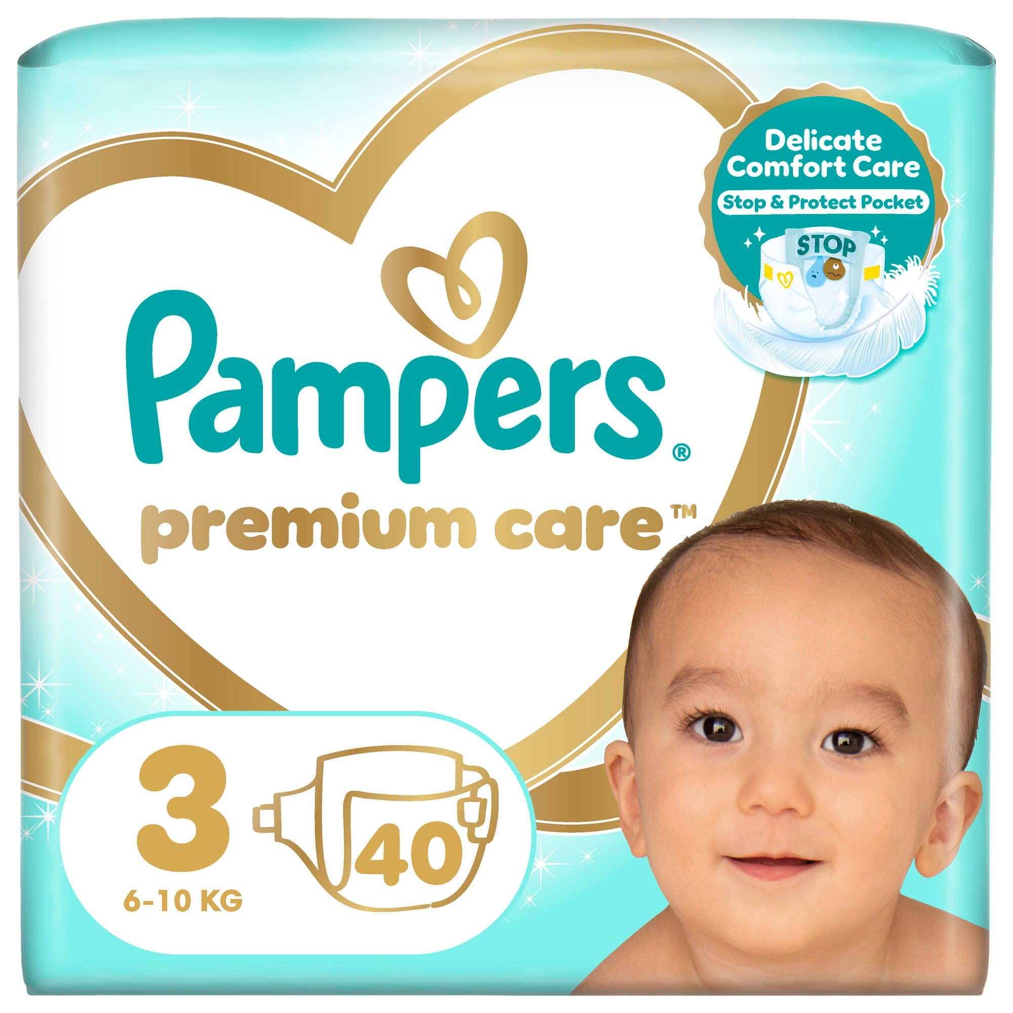 Pampers Premium care jednorázové plenky 3 (6–10 kg)