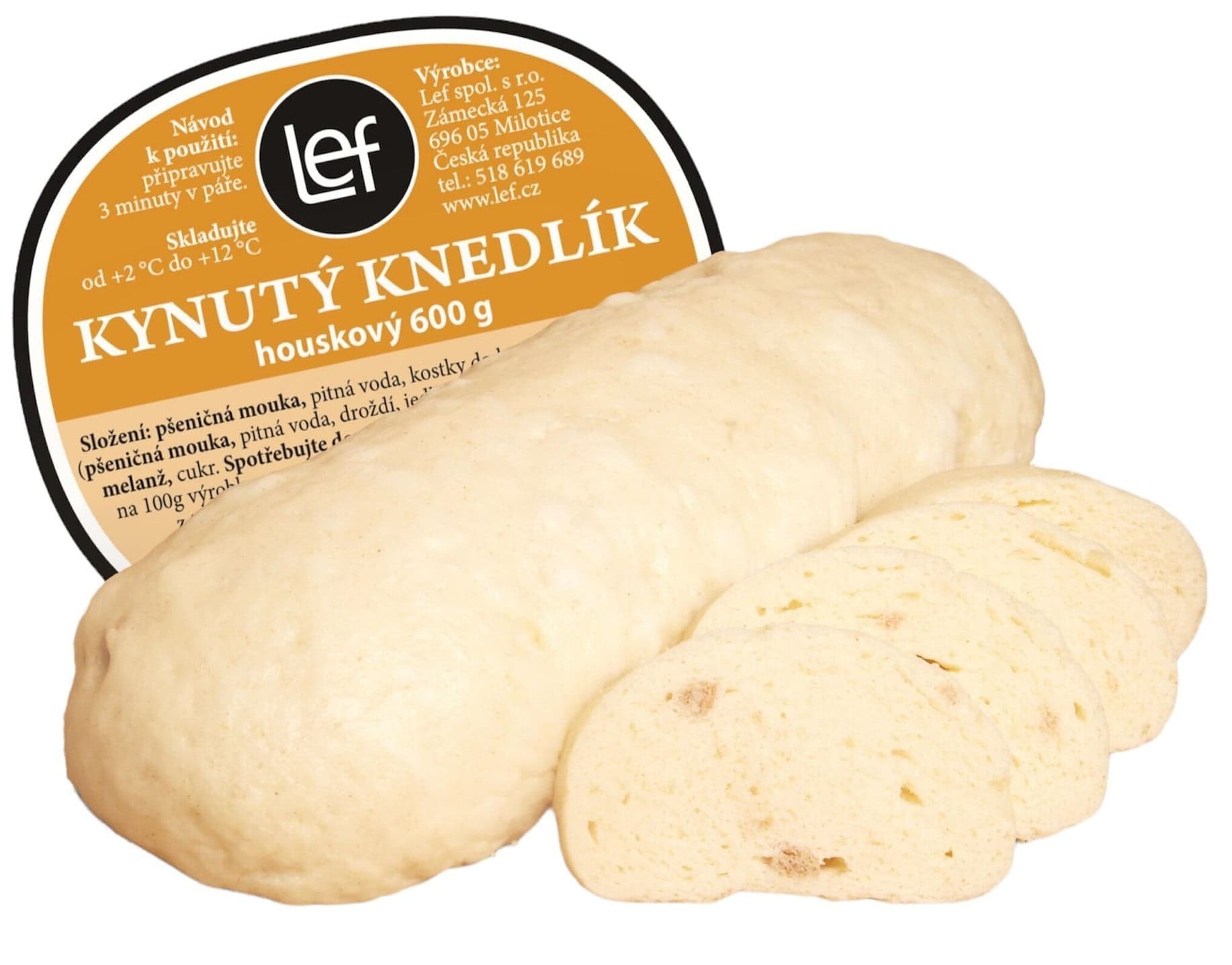 Lef Knedlík kynutý houskový